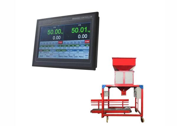 DC24V Semi Automatic Open Mouth Bagging Controller, Ration Bag Filling