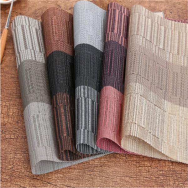Fade Resistant Orange PVC Coated Polyester Mesh Fabric For Chair 50 Meter Per