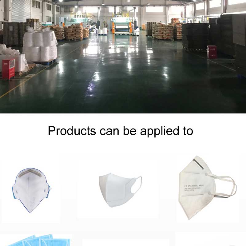 BFE 95 99 Melt Blown Cloth Oilproof Non Woven Melt Blown Polypropylene