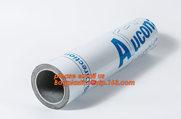 Custom self adhesive plastic protective film for floor/Profilm/glass,pe film watch strap protection custom printing