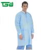 Buy cheap Polypropylene Large Size Disposable Nonwoven Lab Coat With Knitted Cuff from wholesalers