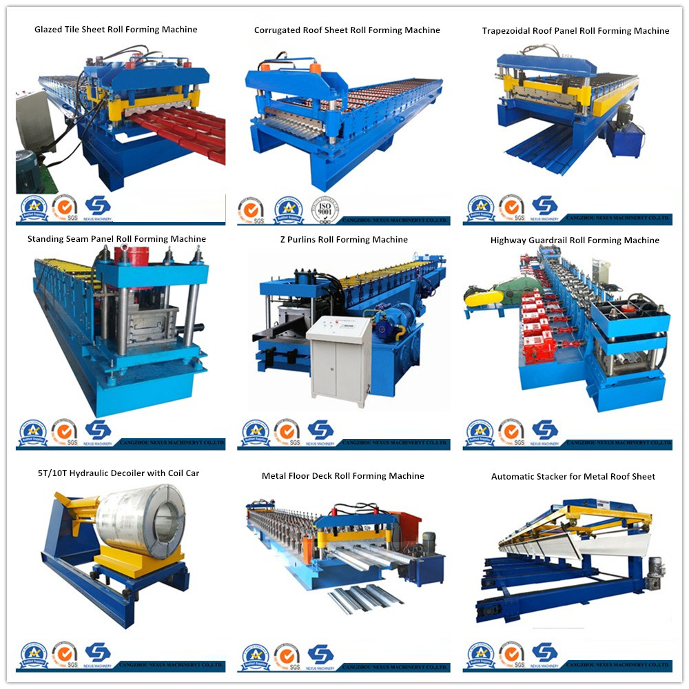 Corrugated Roof Profile Sheet Making Machine/ Steel Roofing Roll Forming Machine