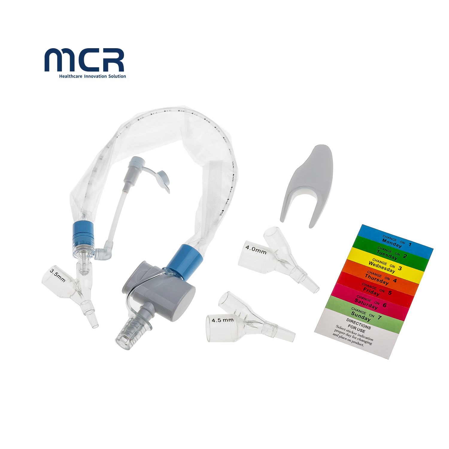 24 Hour Child Type Closed Suction Catheter For Tracheostomy With 3 Y Connector