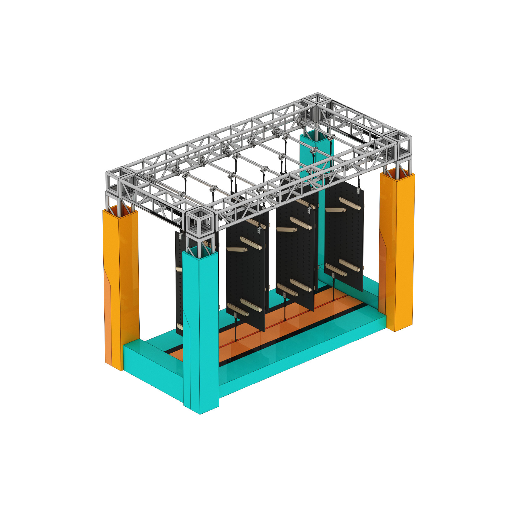 Custom Ninja Course Playground Equipment indoor playground obstacle course