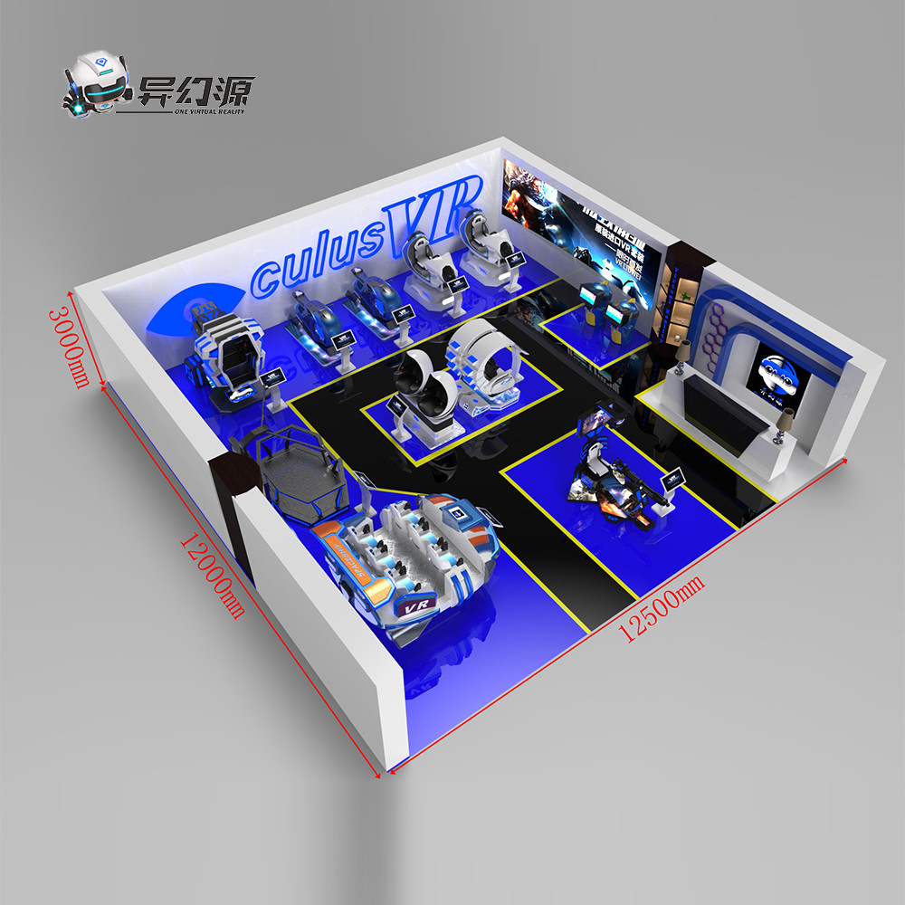 Acrylic VR Theme Parks 9D VR Cinema Machines One Stop Service