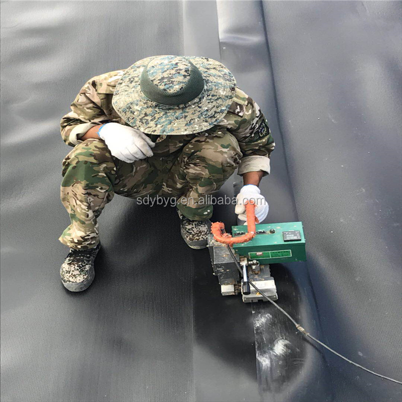 100% Virgin HDPE Geomembrane Liners for Waterproof Projects 0.2 2mm Thickness Durable