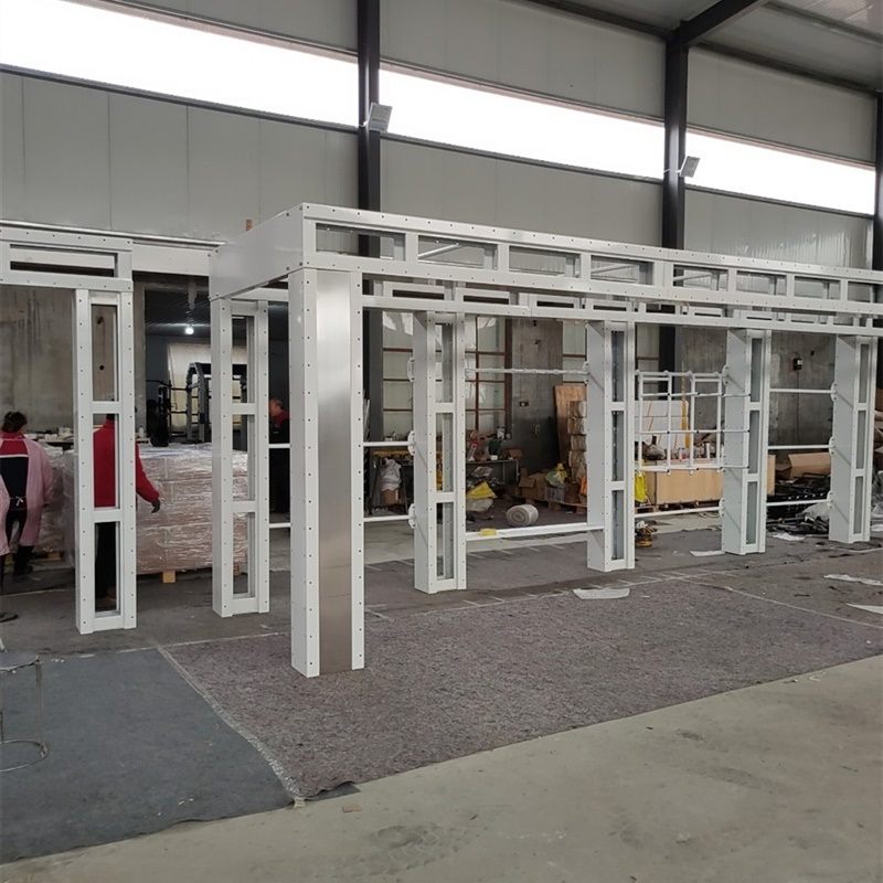 Building Cable Crossover Multifunctional Power Cage Squat Rack with Weight Lifting Training Gym Smith Machine