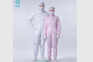 China Practical Anti Static Workwear Clothing Unisex Garment Coverall For Pharmacy Food Processing on sale