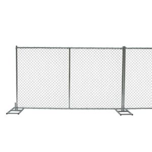 6ft x 12ft ,8ft x 12ft, 4ft x 12ft temporary chain link fence mesh 2"x2"/(50mm x