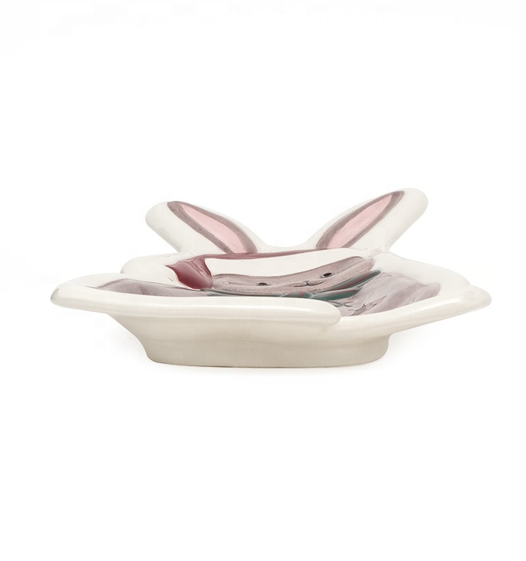 Children Food-Safe Dinnerware Dinner Kid Set Sapota Baby Fiber Bamboo Plate Dish Food Safety Earthen