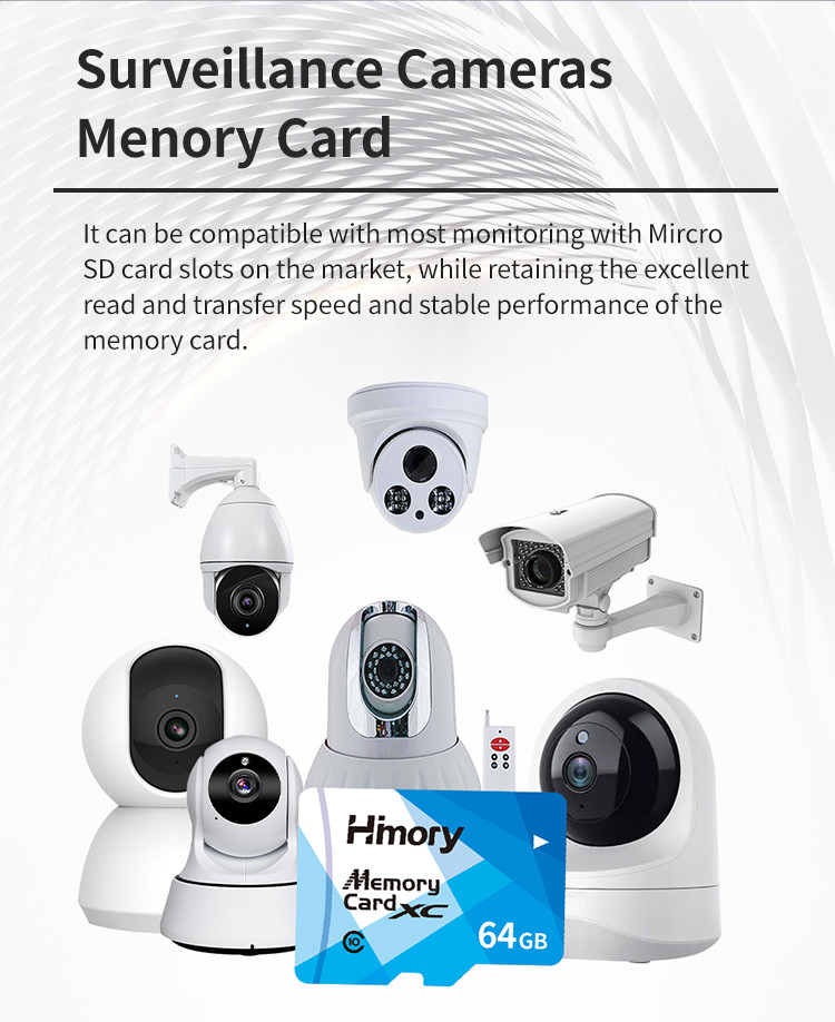 Class 10 Micro SD Memory Card , 64Gb 128Gb 256Gb Xc Sd Card
