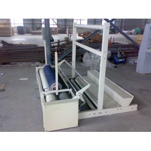 Narrow Fabric Roll Winding Machine Rewinding Doffing Device