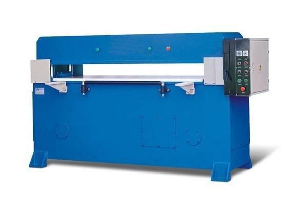 Fixed Clamping Device Hydraulic Leather Cutting Machine , Clicker Machine Press