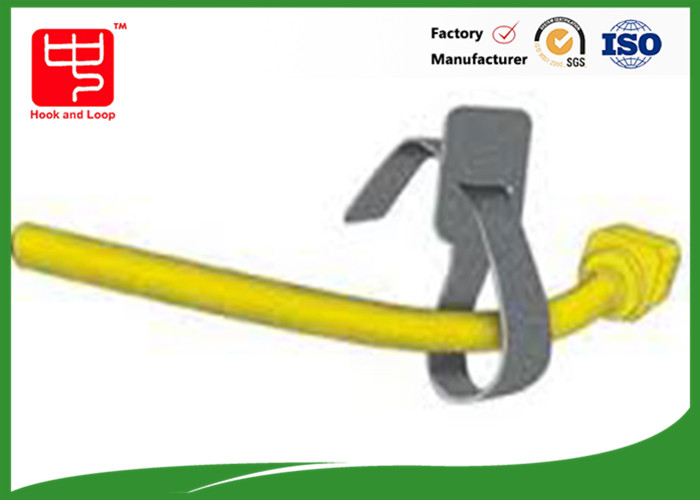 Self Adhesive Hook And Loop Fasteners Black Cable Ties Eco - Friendly