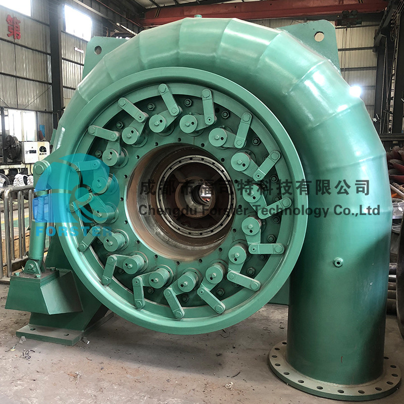 Straight League Francis Hydro Turbine Generator Hydroelectric Power 100KW To 1000KW