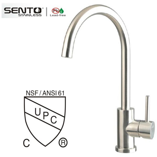 Quality Water tap temperature control water ridge kitchen faucet with CUPC for sale