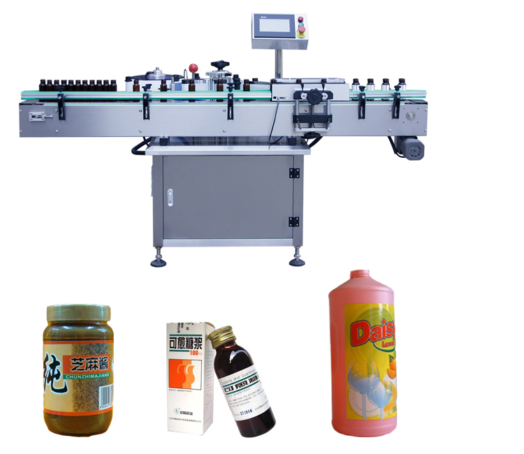 Round Bottle Sticker Bottle Labeling Machine