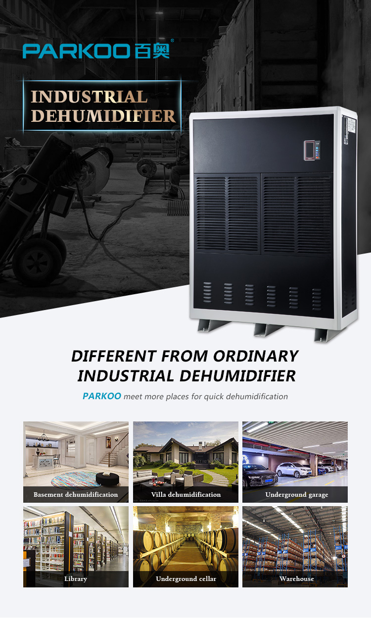 Big Capacity 50L/H 380V 50HZ Industrial Air Dehumidifier