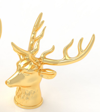 Hot-End Deer Shaped Zamak Perfume Caps Zinc Free Mould Perfume Set