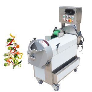 Snack Multi Function SUS304 135KG Green Onion Cutting Machine