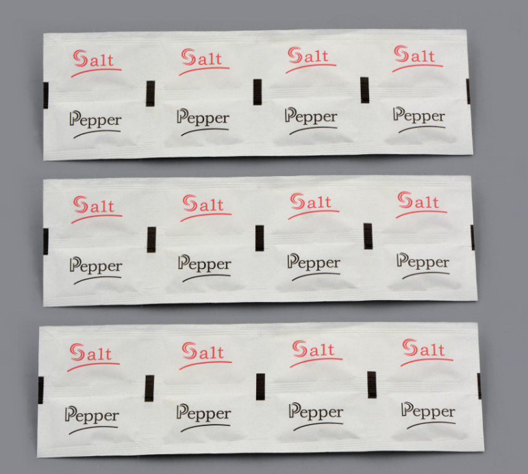 Touching Screen Vertical Form Fill And Seal Machine Granule Spice Salt Pepper Sachet