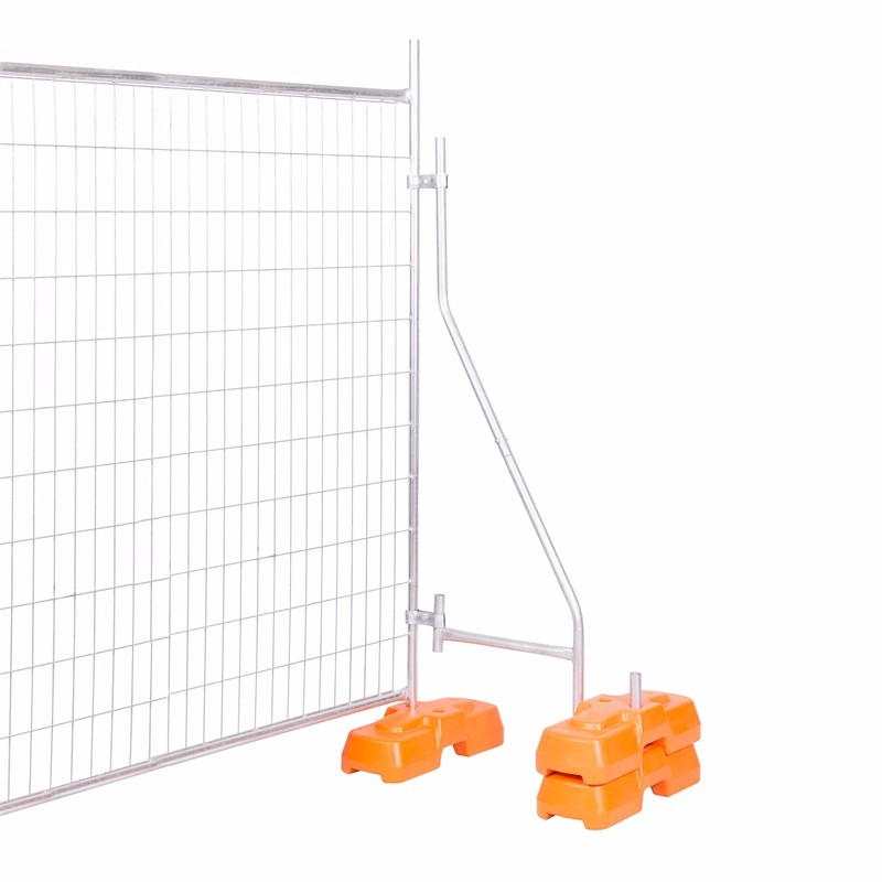 42 Microns Quick Temporary Fence , Temporary Chain Link Fence Rental