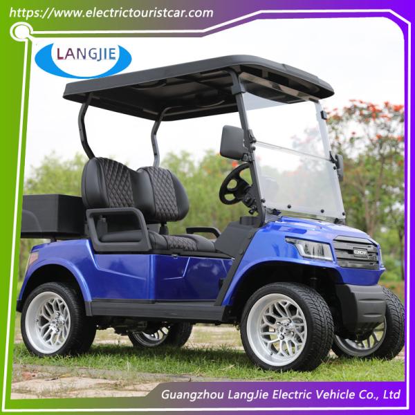 2 Seater Electric Golf Cart With Cargo Box AC Motor For Optimal Golf Course
