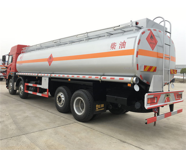 FAW 8*4 336hp 35CBM Diesel Oil Mobile Tanker Truck Aircraft Refueling Manual Transmission Type