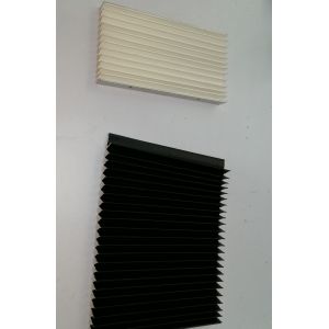 high quality heat- sealed machine cover bellows , way covers for  linear rails made with fabric +pvc