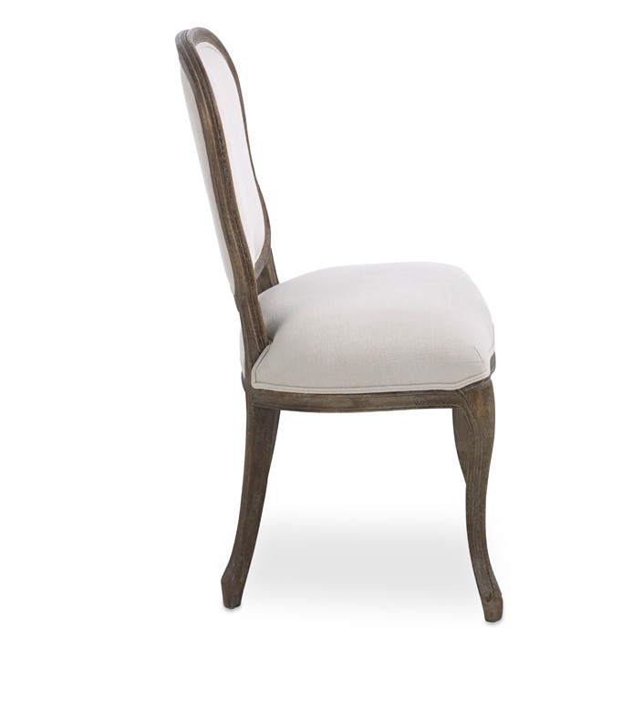 Custom furniture wooden chair linen fabric materials antique style wedding chairs sale