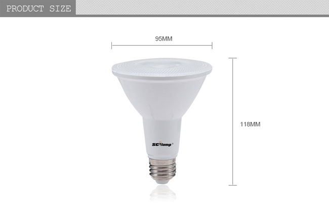 12W PAR30 LED Par Light China manufacturer