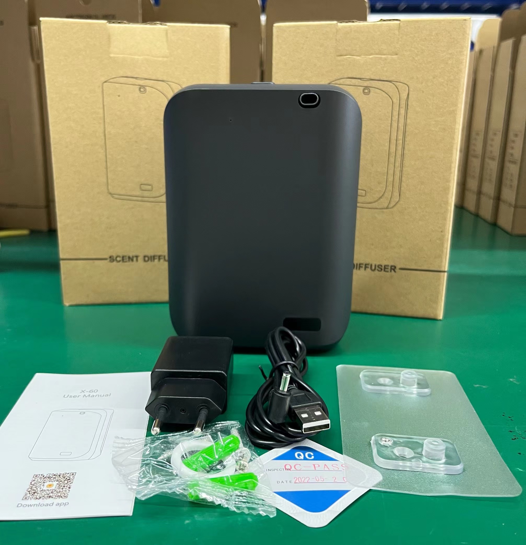 2023 New Arrival Waterless Commercial Plug In Hvac Aroma Diffuser 150Ml Bluetooth App Smart Aroma Diffusers Fragrance Diffuser