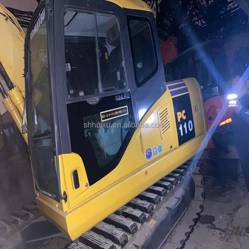 Komatsu Hydraulic Crawler excavator Used Komatsu PC110 second hand Japanese digging machine Komatsu Excavator