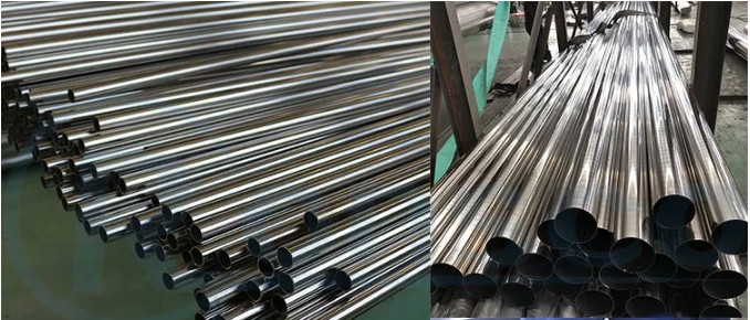 Mirror Polished Welded Stainless Steel Pipe AISI ASTM A554 SS 201 309S 316