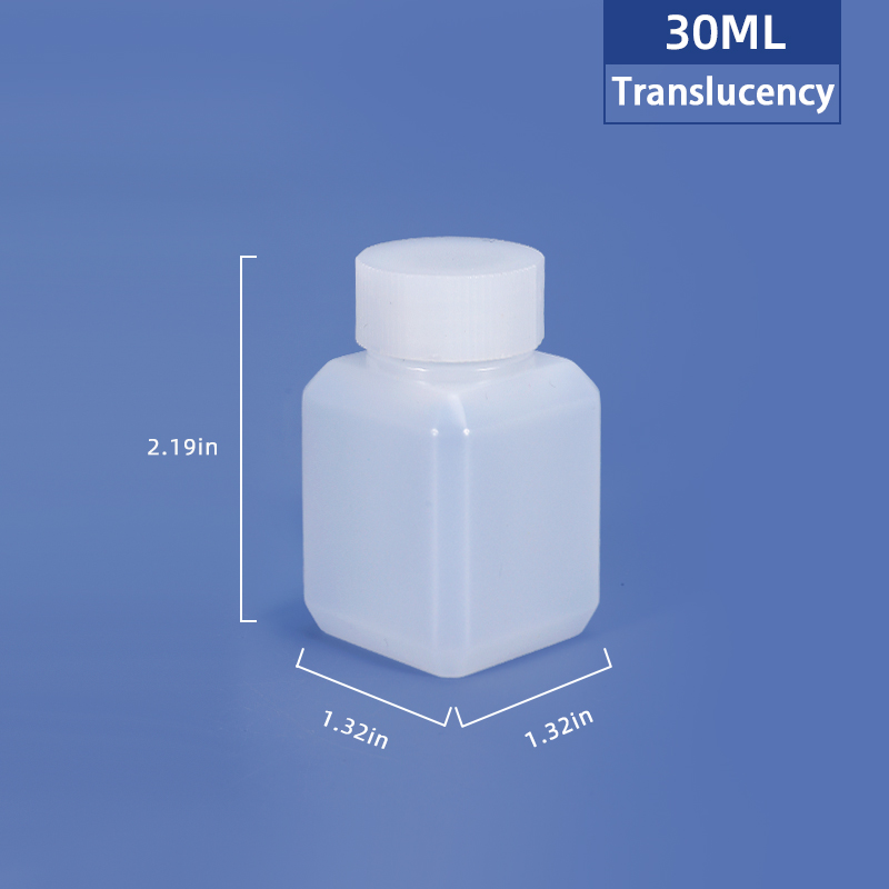 250ml HDPE Plastic Bottles for Chemical Detergent and Pesticide Seal The Square Bottle