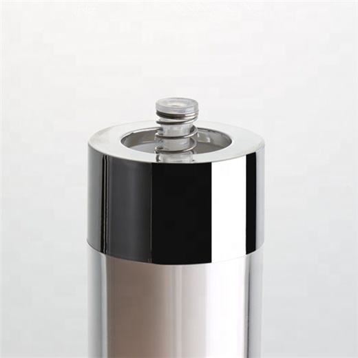 20ml Round Skincare Acrylic Snap On Bottle Airless Pump Cosmetic Bottle