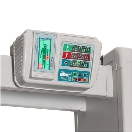 High Sensitivity Pass Through Metal Detector Gate With Intelligent Alarm System