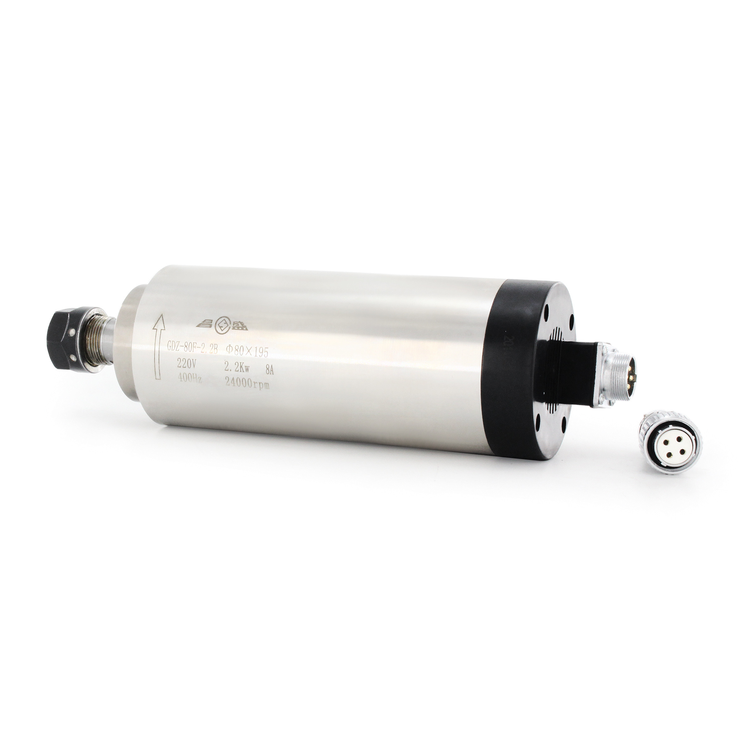 CNC Air Cooling Spindle Motor Kit ER20 4Bearings FL Inverter For Wood Engraving