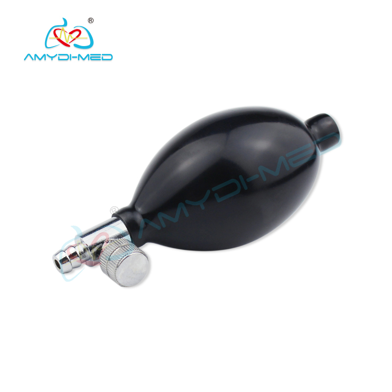 Black Blood Pressure Cuff Bulb Medical Alcohol Disinfecting Surgical Supplies