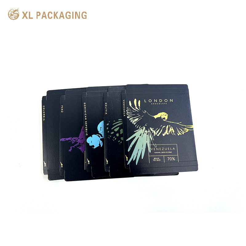 Wedding Chocolate Foldable Paper Gift Box Packaging Printed Embossed Logo Food Grade