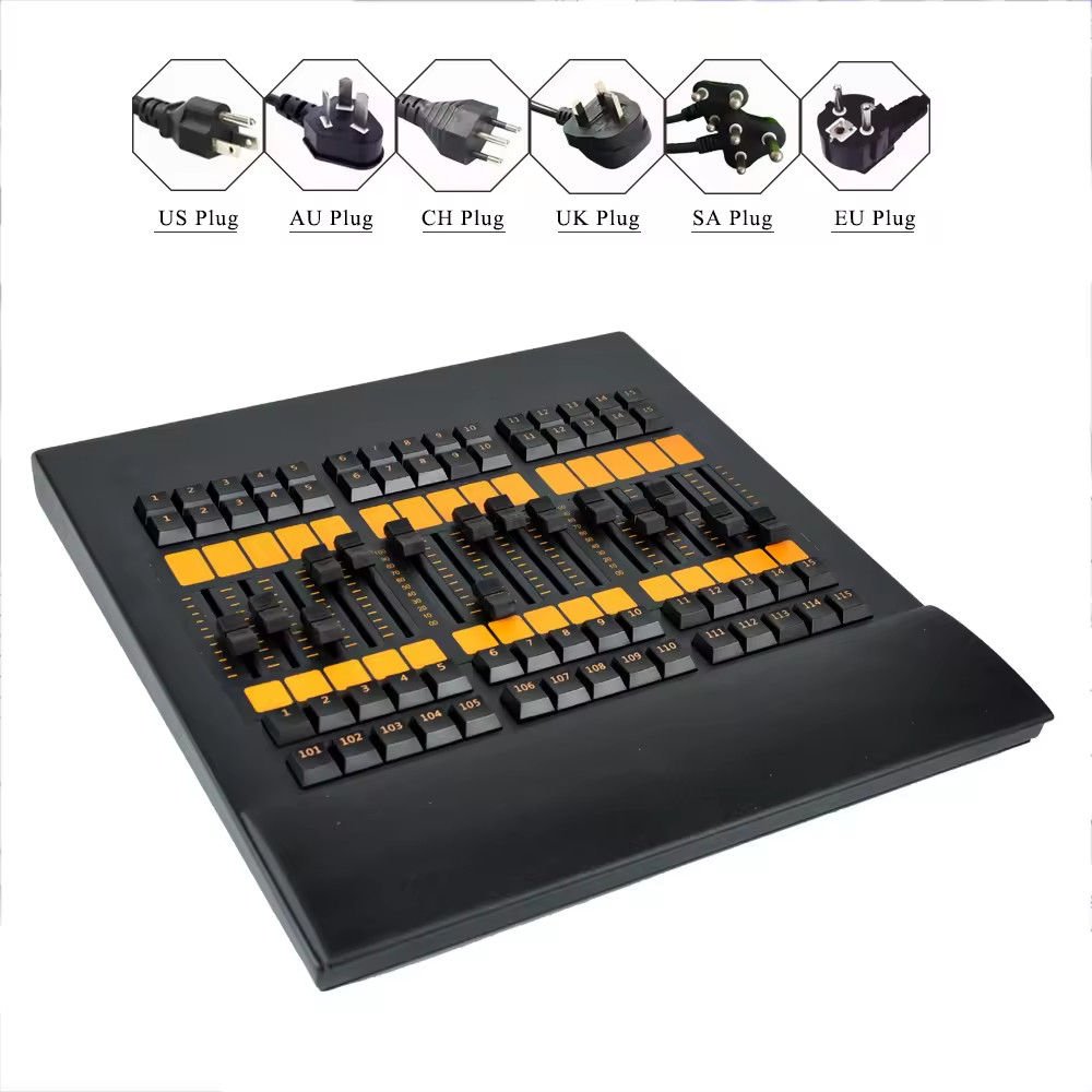 Dmx512 MA OnPC Fader Wing Stage Light Controller With Flight Case
