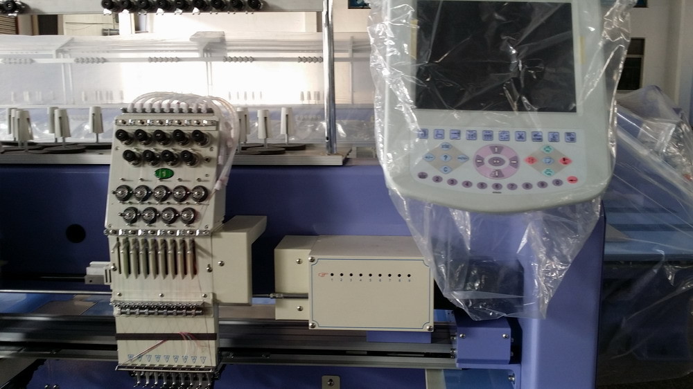 Computerized 4 Head Embroidery Machine , Hat Embroidery Machine Max Speed 850 RPM