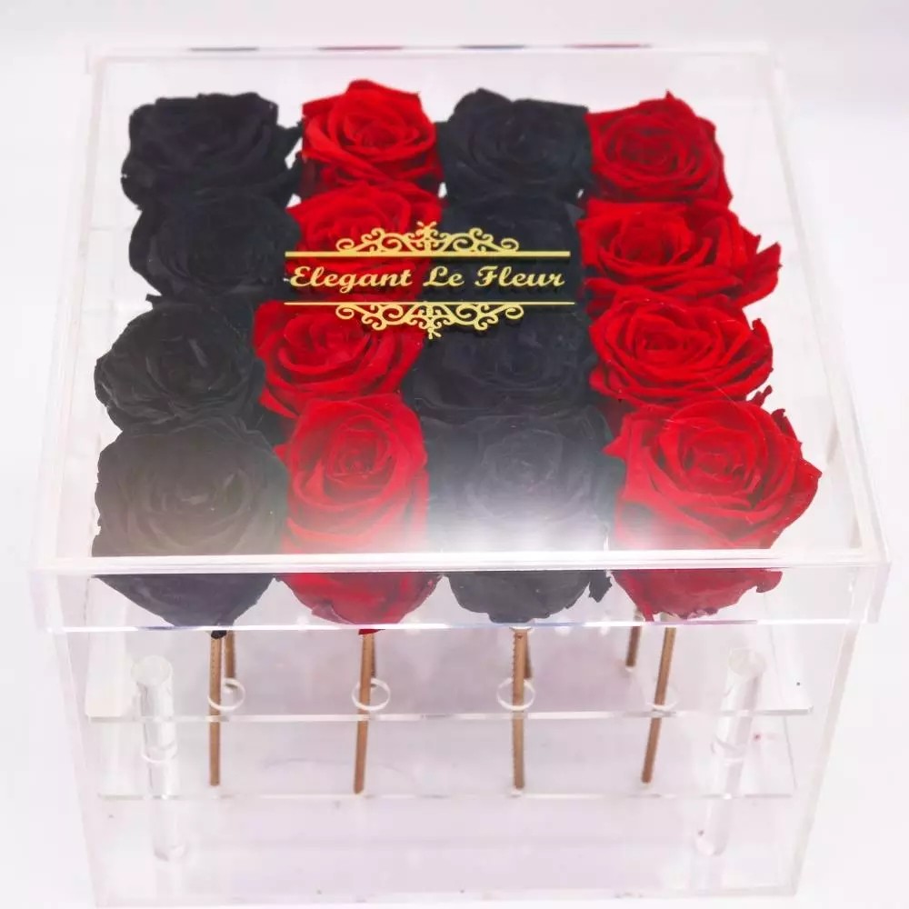 Wholesale Prices 5-7cm Preserved Flowers Ecuadorian Roses Valentine's Day