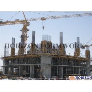 Crane Lifted Jump Form Formwork 70cm Working Platform Width For Core Wall