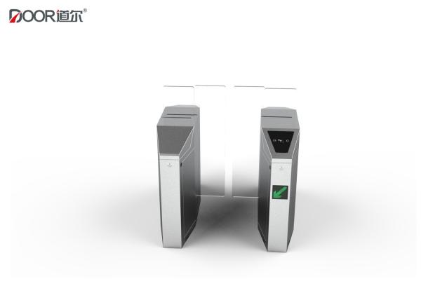 Half Height Sliding Speed Gates RFID Card Reader Face Recognition Pedestrian