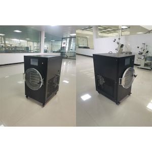 Smart LCD Display Home Freeze Dryer With Bitzer Refrigeration System