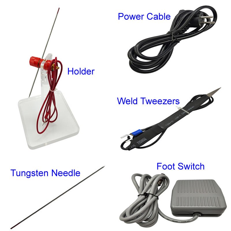 500W Jewelry Welding Machine 110V/220V Pulse Argon Spot Welder