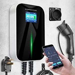 7kw AC Wall Mounted EV Charging Station With 2 Wallbox