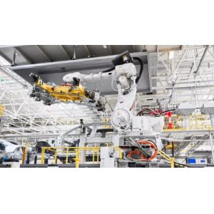 Six-Axis Abb Robot Arm Carving Shaping IRB 8700 Robot Is Palletizing Welding