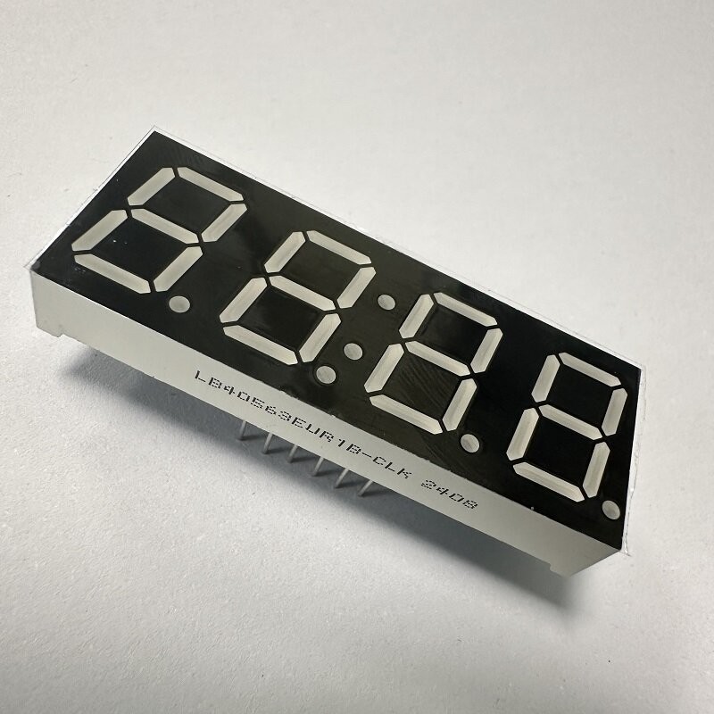 Blue 4 Digit 14.2mm 7 Segment LED Display Common Anode For Temperature Control